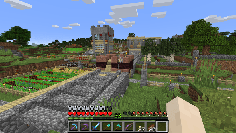 Image of Minecraft world: Dan's First World